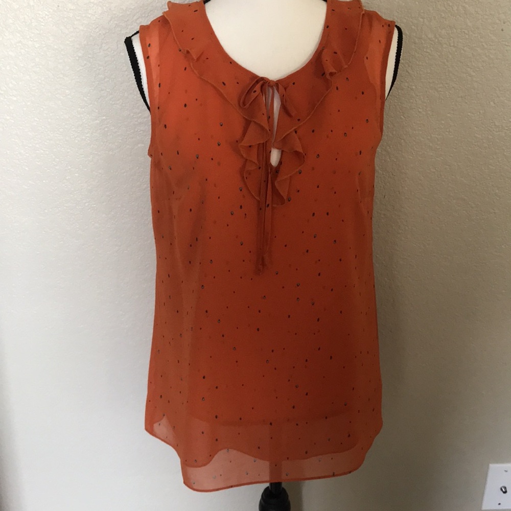 NWT Cabi sprinkle top #3764 rust color!